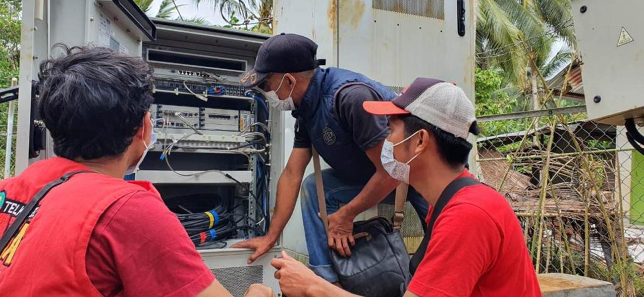 Telkomsel telah melakukan pemulihan jaringan yang sempat terdampak akibat bencana di Sulawesi Barat. (foto istimewa)