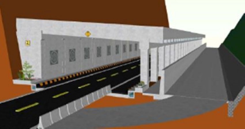 Jalan GOOR yang dirancang dengan konsep semi terowongan bakal beroperasi pada 2024 mendatang.